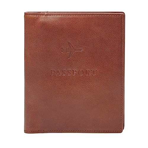 Fossil Leather RFID Passport Holder