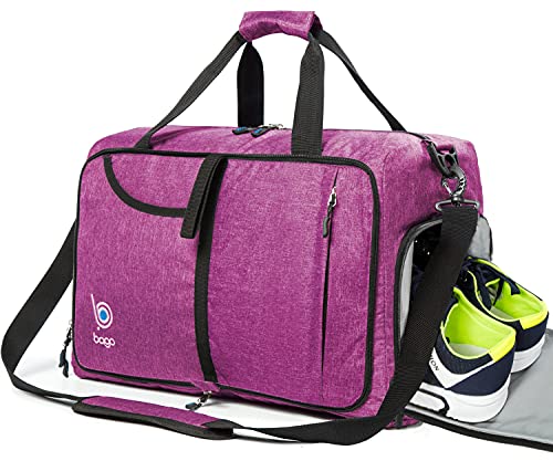 bago Small Gym Bag - Versatile and Lightweight Sports Duffle with Shoe Compartment and Wet Pocket