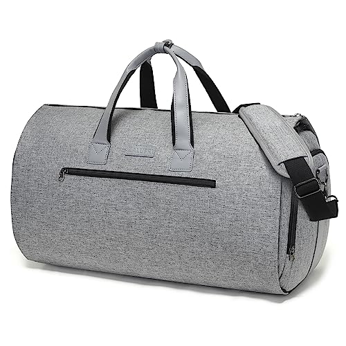 Convertible Carry on Garment Bags for Travel - Grey