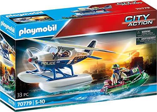 Exciting Playmobil Police Seaplane Toy
