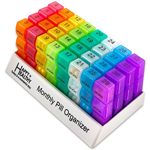 51xAlDtzUL. SL500  - 15 Best Monthly Pill Organizer 3 Times A Day for 2023