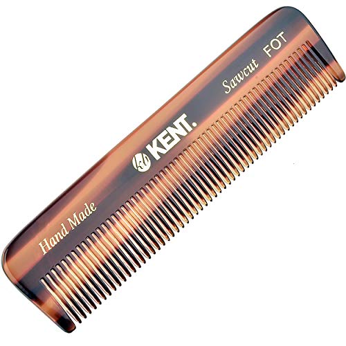 Kent A FOT Handmade All Fine Tooth Saw Cut Beard Comb