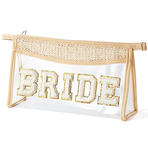 Boho Patch BRIDE Cosmetic Bag