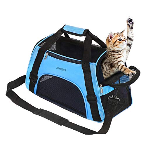 JMOON Soft-Sided Airline Approved Pet Carrier Bag