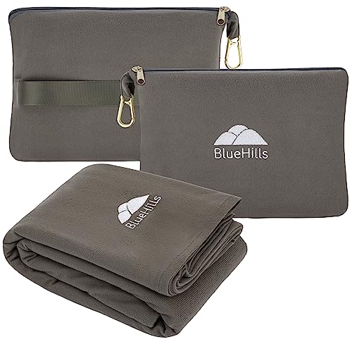 Compact Lightweight Travel Blanket Pillow