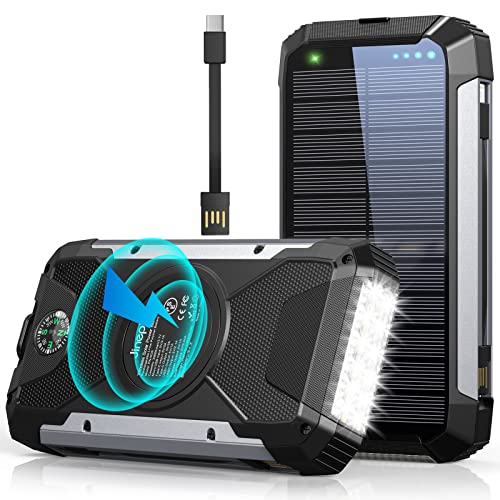 Wireless Portable Solar Power Bank