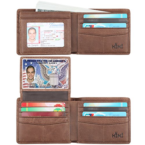 RFID Blocking Bifold Wallet for Men