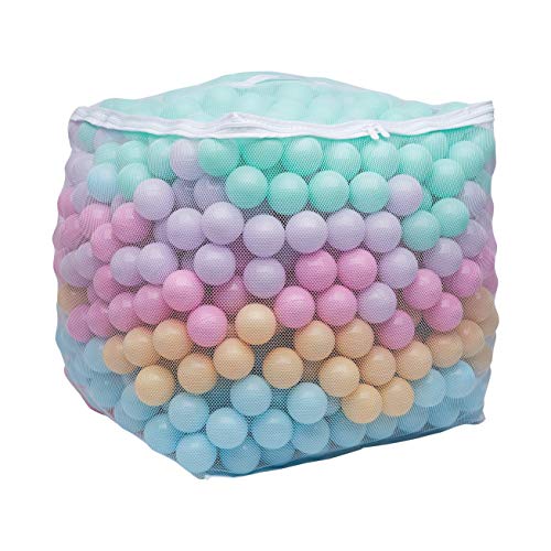 Amazon Basics Plastic Pit Balls with Storage Bag
