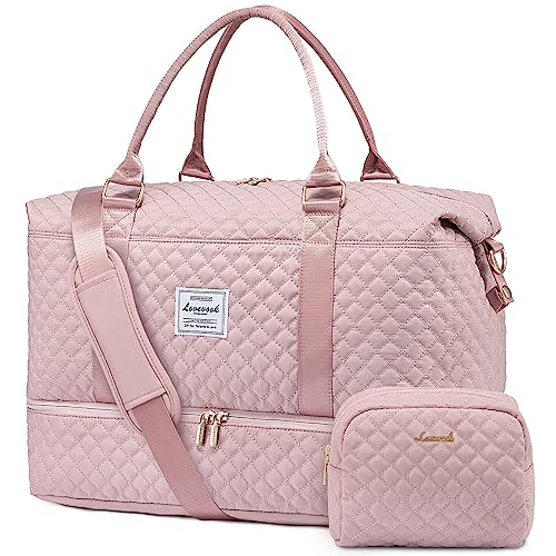 LOVEVOOK Pink Travel Duffle Bag: Stylish and Versatile