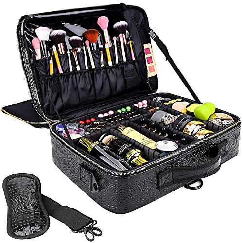 gzcz Large Makeup Train Case