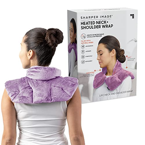 Microwavable Heated Neck & Shoulder Wrap with Aromatherapy