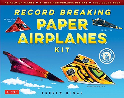 Paper Airplanes Kit: Make Record Breaking Planes!