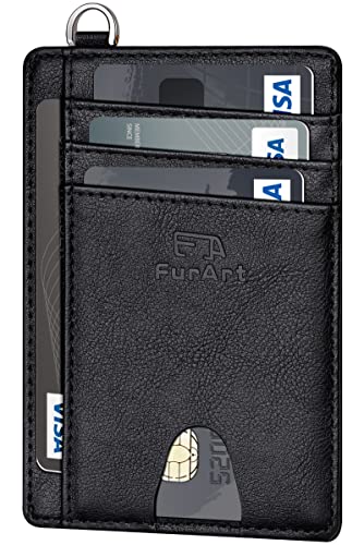 FurArt Slim Minimalist Wallet: Secure and Compact Travel Accessory