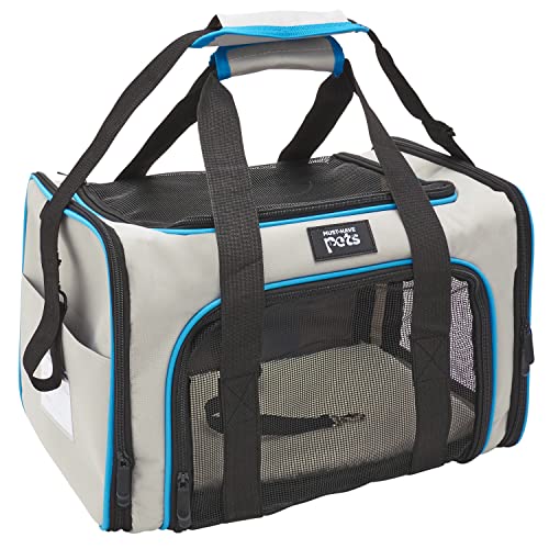 TSA Approved Pet Carrier for Cat or Dog - Airline Soft Sided Travel Bag
