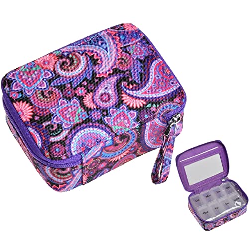 Weekly Pill Organizer Case for Travel