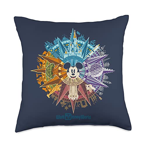 Disney Walt World 50th Anniversary Mickey Mouse Pillow