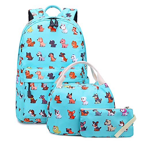 abshoo Cute Dog Backpack with Lunch Bag