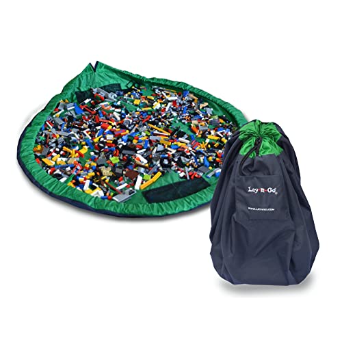 Lay-n-Go 2-in-1 Toy Storage Organizer and Play Mat