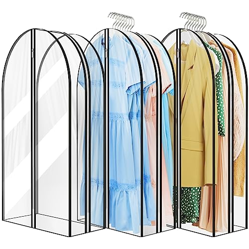 Clear Garment Bags for Hanging Clothes