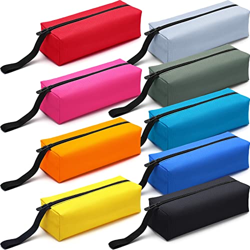 9 Packs Small Tool Pouch Zipper Tool Bags