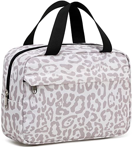 Leopard Print Makeup Bag