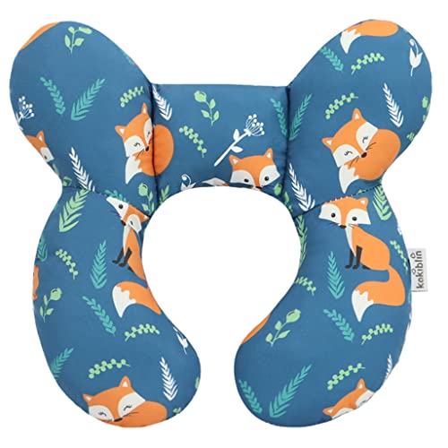 KAKIBLIN Baby Travel Pillow for Head and Neck (Fox-1)