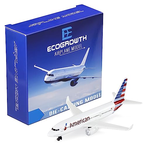 EcoGrowth American Airplane Model for Collection & Gifts