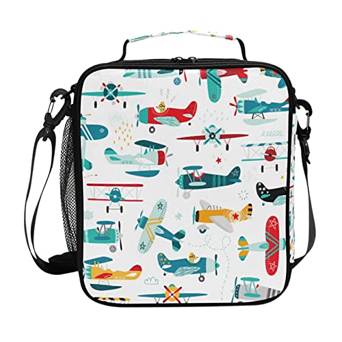 AUUXVA Airplane Insulated Lunch Bag