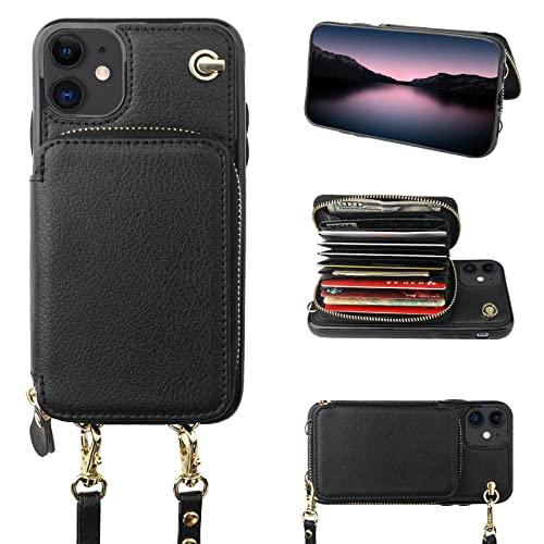Bocasal Crossbody Wallet Case for iPhone 11 Bocasal Crossbody Wallet Case for iPhone 11