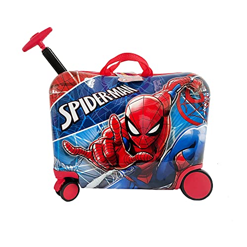 Fast Forward Spiderman Ride on Suitcase for Kids
