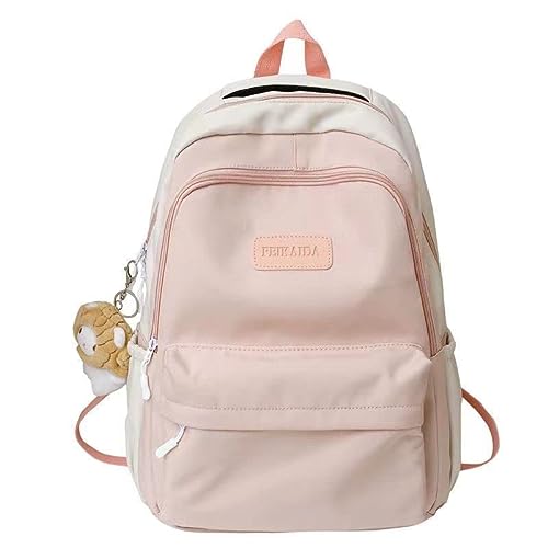 Preppy Backpack College Laptop Backpack Cute Korean Bag Mochila