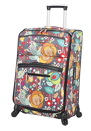 Lily Bloom Expandable Luggage with Spinner Wheels