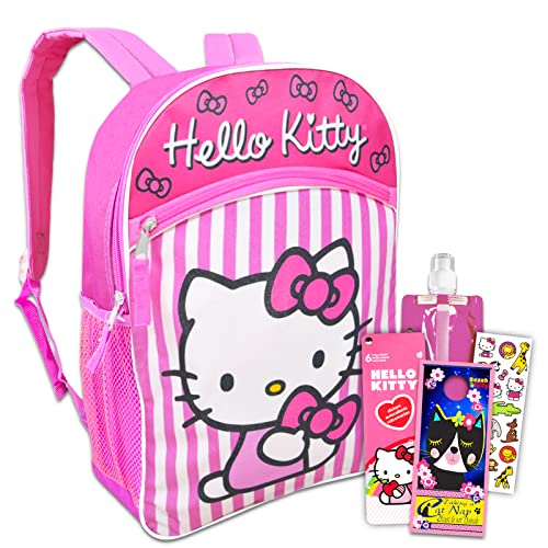 Hello Kitty School Backpack Bundle