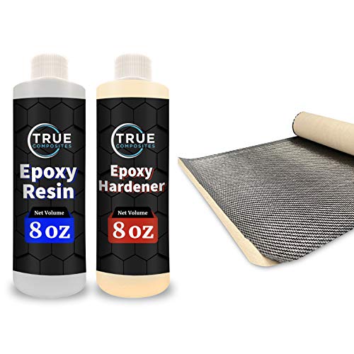 Carbon Fiber Sheet & Epoxy Resin Kit
