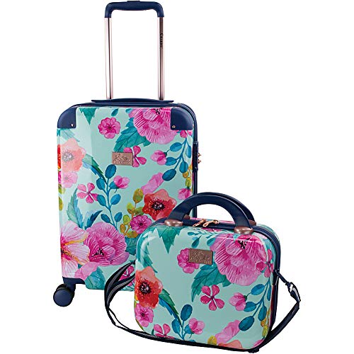 Chariot Floral Carry On Luggage Set
