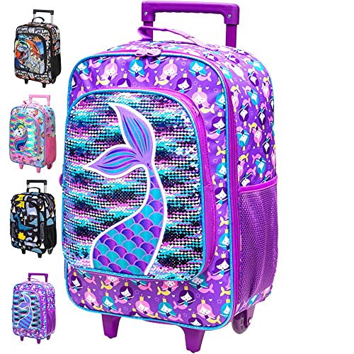 AGSDON Kids Suitcase for Girls