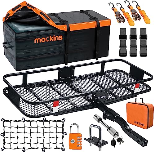 Mockins Folding Cargo Carrier Hitch Mount