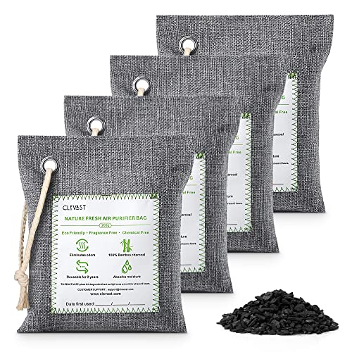 CLEVAST Bamboo Charcoal Air Purifying Bags