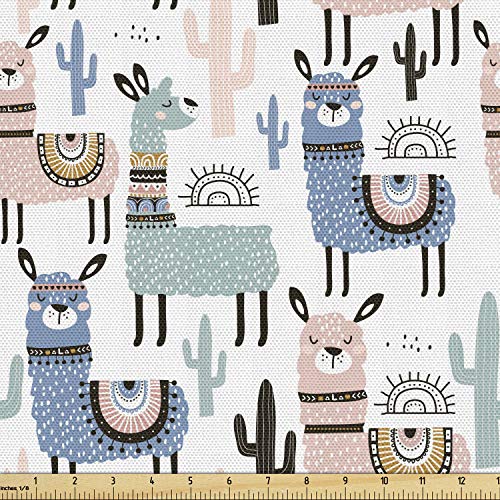 Llama Fabric by The Yard