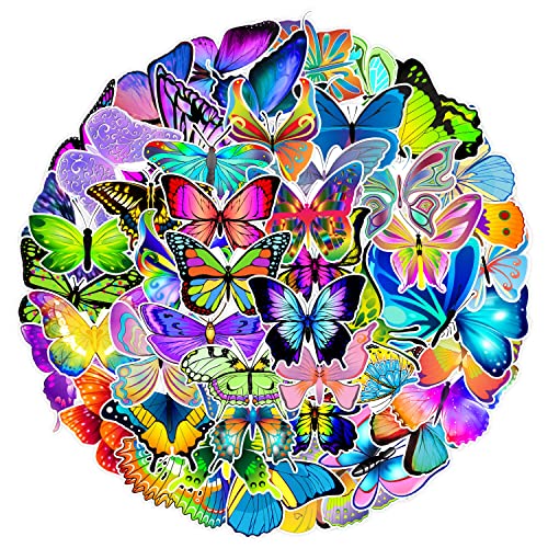 Vinyl Butterfly Stickers - Waterproof Stickers for Personalization