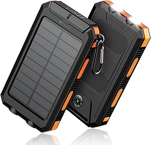 Solar Charger Power Bank - 36800mAh