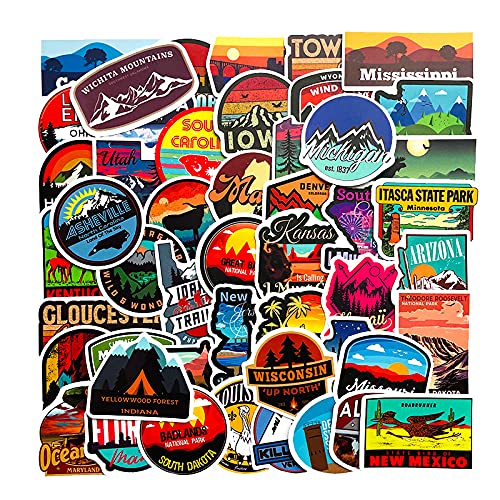 USA State Sticker Pack USA State Sticker Pack