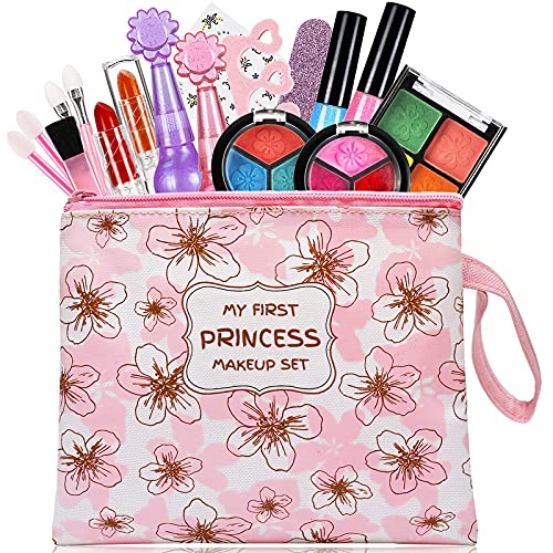 61JYZissN5S. SL500  - 14 Amazing Kids Washable Makeup Set With A Glitter Cosmetic Bag for 2023