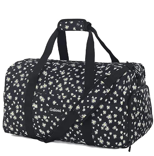 Women's Large Duffel/Weekender Bag with Shoes Compartment