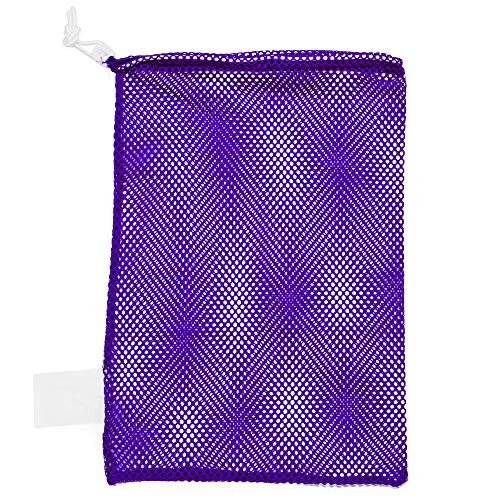 Champion Mesh Sports Equipment Bag - Purple, 12x18 Inches