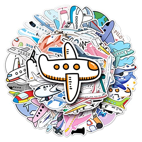 Cute and Waterproof Airplane Stickers