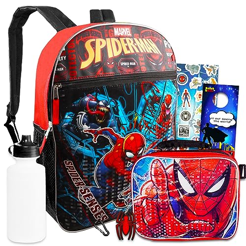 Spiderman Backpack and Lunch Box Set