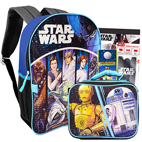 Star Wars Backpack with Lunchbox Set