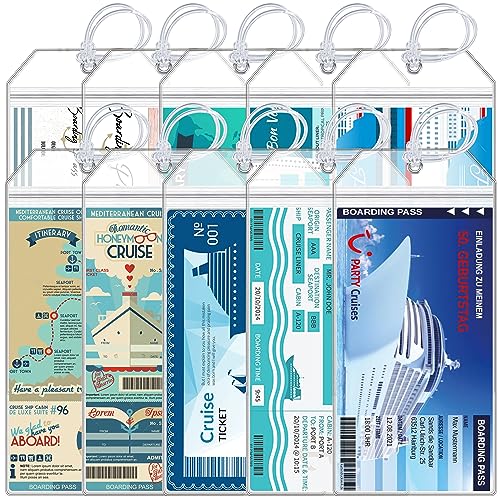 Cruise Ship Essentials Luggage Tag