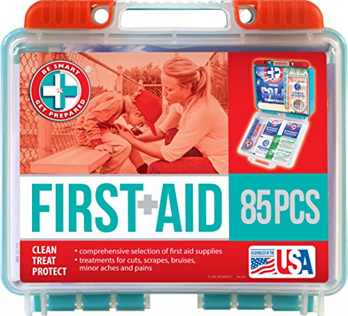 Versatile and Reliable First Aid Kit - Be Smart Get Prepared 85 Piece